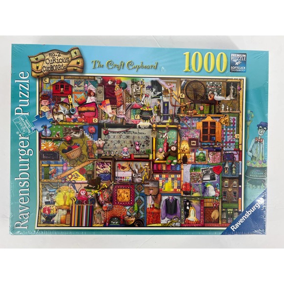 Ravensburger Games Ravensburger 00 Piece Puzzle The Craft Cupboard No 2 Curious Cupboards